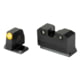 XS Sights R3D 2.0, Suppressor Height Tritium Night Sight, For S&amp;W M&amp;P OR Full Size &amp; Compact, Orange Front Outline, Green Tritium Front/Rear, SW-R205P-6N