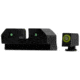 XS Sight Systems R3D Night Sights, Tritium, Green, Glock 20/ 21/ 29/ 30/ 30S/ 37/ 41, Black, GL-R013P-6G