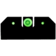 XS Sight Systems R3D Night Sights, Tritium, Green, Smith &amp; Wesson M&amp;P Shield/ M&amp;P M2.0 Shield, Black, SW-R033S-6G