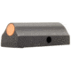 XS Sight Systems Standard Dot Pistol Sight, Ruger LCR .38/.357 Only, Orange, Standard, RP-0013N-1N