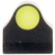 XS Sight Systems Standard Dot Pistol Sights, Ruger LCR .22/9mm Only, Yellow, Standard, RP-0014N-1Y