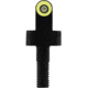 XS Sight Systems Standard Dot Tritium Night Sight, Beretta 1301, Benelli M4, Yellow, SG-2011-4Y