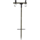 XtraArm Solo Shooting Stick w/ Double Yoke, Black, XTRA-SSSDY