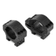 Precision Hardcore Gear Force Recon Tactical Rings, w/ level - 30MM Low, Black, HC-91510