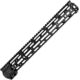 XTS AR-15 M-Lok Rail, 15 in, Black, XTS-ADZ15-BK