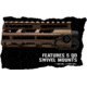 XTS AR-15 M-Lok Rail, 12 in, Bronze, XTS-ADZ12-BR