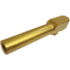XTS Pistol Barrel, Glock 19 Gen 1-5, 9mm Luger, 1-10 Twist, Tin, Gold, One Size, G19-BAR-G