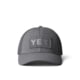 Yeti Low Pro Trucker Hat Gray on Gray, Gray, One Size, 21023005560