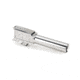 Zaffiri Precision Flush and Crown Glock 43X 9mm Luger Non-Threaded Pistol Barrel, 3.06in, 1-10 RH Twist, Polished, Stainless, BA-G43-FC-SS