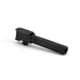Zaffiri Precision Top Ported Glock 19 Gen 3, Glock 19 Gen 4 9mm Luger Non-Threaded Pistol Barrel, 3.90in, 1-10 RH Twist, Nitride, Black, BA-G19G14-TP-BN