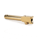 Zaffiri Precision IBS Glock 19 Gen 5 9mm Luger Non-Threaded Pistol Barrel, 3.95in, 1-10 RH Twist, PVD, Gold, BA-G19G5-CP-GLD