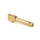 Zaffiri Precision IBS Glock 19 Gen 5 9mm Luger Non-Threaded Pistol Barrel, 3.95in, 1-10 RH Twist, PVD, Gold, BA-G19G5-CP-GLD