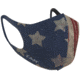 Zan Headgear Lightweight Face Mask, One Size, 2 Pack, Patriot, FMLW408