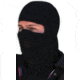 Zan Headgear Balaclava Velcro Closure Black Fleece WB114V