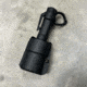 Zero9 Flashlight Case Holster, Bezel Down 2, Molle Loks, Basketweave, Z9-4025-BW-MLK
