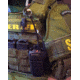 Zero9 Portable Radio Case Holster, TK-5220/5320, Molle Loks, Plain Black, Z9-5012-BLK-MLK