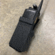 Zero9 Portable Radio Case Holster, VP6000 L2 &amp; L3 Batteries, Molle Loks, Plain Black, Z9-5023-BLK-MLK