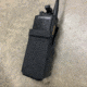 Zero9 Portable Radio Case Holster, VP6000 L2 &amp; L3 Batteries, Molle Loks, Plain Black, Z9-5023-BLK-MLK