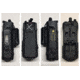Zero9 Portable Radio Case Holster, XG-25/XG-75/P7300, Molle Loks, Plain Black, Z9-5008-BLK-MLK