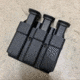 Zero9 Triple Mag Case Holster, Other .45 ACP, Molle Loks, Plain Black, Z9-4024-BLK-MLK