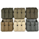 Zero9 Triple Mag Case Holster, Other .45 ACP, Molle Loks, Plain Black, Z9-4024-BLK-MLK