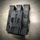 Zero9 Triple Mag Case Holster, Glock 9mm/.40ACP, Tek-Lok, Basketweave, Z9-4007-BW-TEK
