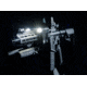 ZeroBlindSpot 0BS-2 IR + White Rechargeable LED Weapon Light, Black, Small, 0002