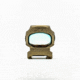 ZeroTech Optics Trace H.A.L.O 1x28mm Enclosed Micro Reflex Red Dot Sight, 3 MOA Dot, Flat Dark Earth, TRAE28-FDE