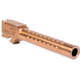 ZEV Technologies V2 Glock 17 Gen5 Match Barrel, Bronze, BBL-17-V2-5G-BRZ