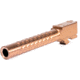 ZEV Technologies V2 Glock 17 Gen5 Match Barrel, Bronze, BBL-17-V2-5G-BRZ