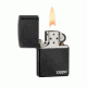 Zippo Classic Style Lighter w/ Zippo Logo, Ebony 24756ZL
