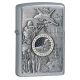 Zippo Joined Forces Classic Style Lighter, Street Chrome 24457