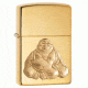 Zippo Laughing Buddha HighPolish Brass Pocket Lighter, 29626