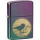 Zippo Raven Iridescent Lighter, 1.44 x 2.25, 49186