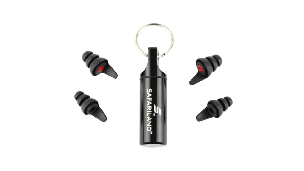 Safariland Pro Impulse Ear Plugs 33dB Black 5567627C, 6070CUBL2-2-2