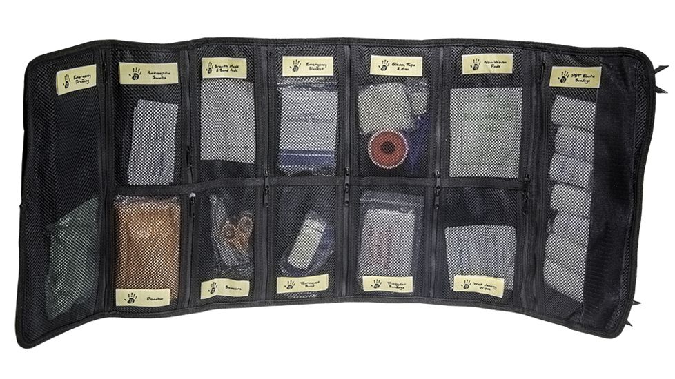 12 Survivors First Aid Rollup Kit TS42000B