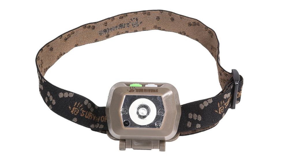 12 Survivors Ignite-110 Lumens Headlamp TS23003