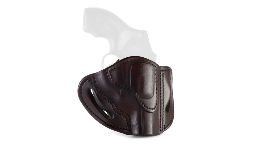 1791 Gunleather RVH1 J-Frame Revolver Belt Holster, Right Hand, Signature Brown, RVH-1-SBR-R