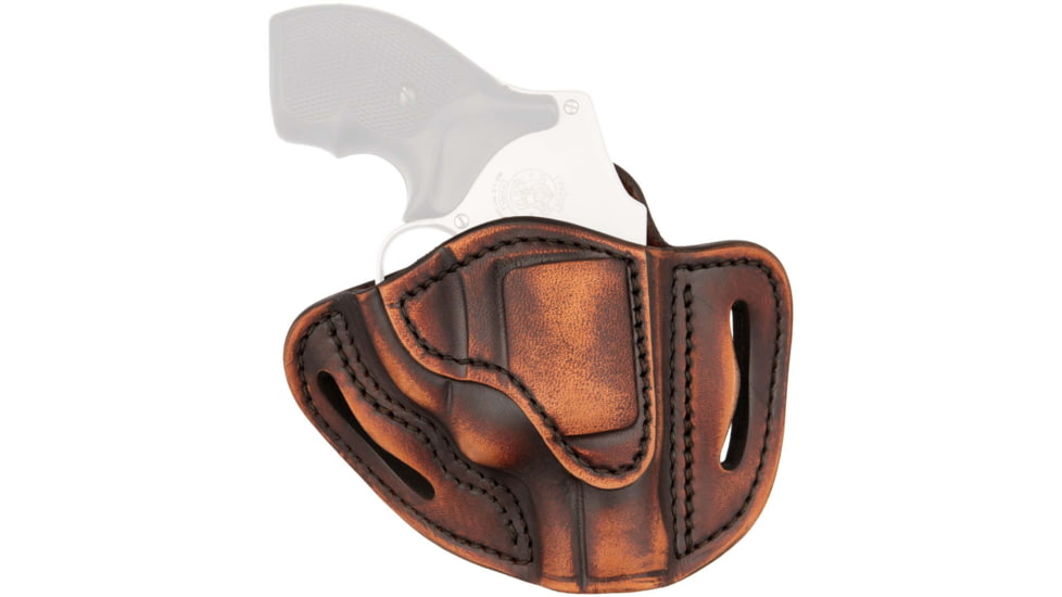 1791 Gunleather RVH1 J-Frame Revolver Belt Holster, Right Hand, Vintage, Vintage, 1, RVH-1-VTG-R