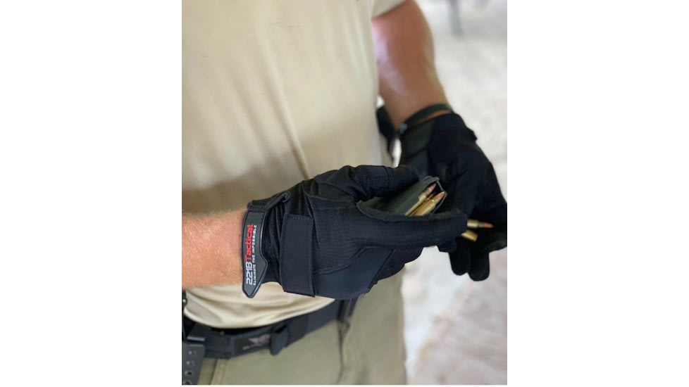221B Tactical Exxtremity Patrol Gloves 2.0, Black, Medium, EXTYPTLG2-M-BLK