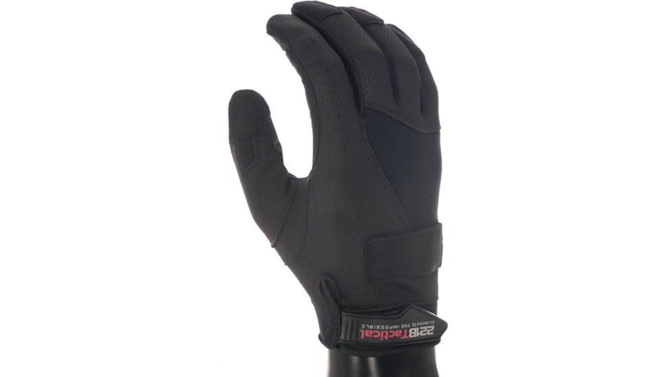 221B Tactical Exxtremity Patrol Gloves 2.0, Black, Medium, EXTYPTLG2-M-BLK