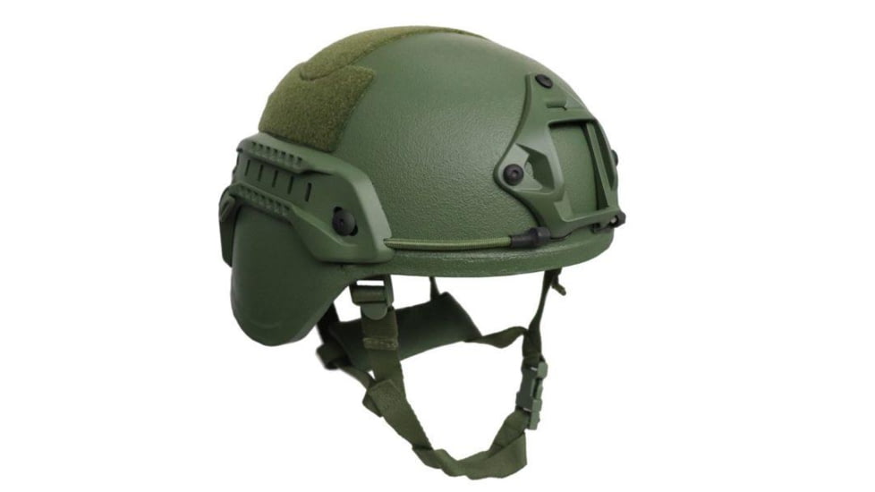 221B Tactical L3A Legacy MICH Ballistic Helmet, OD Green, Large/Extra Large, LSSMICHHELM-L/XL-ODG