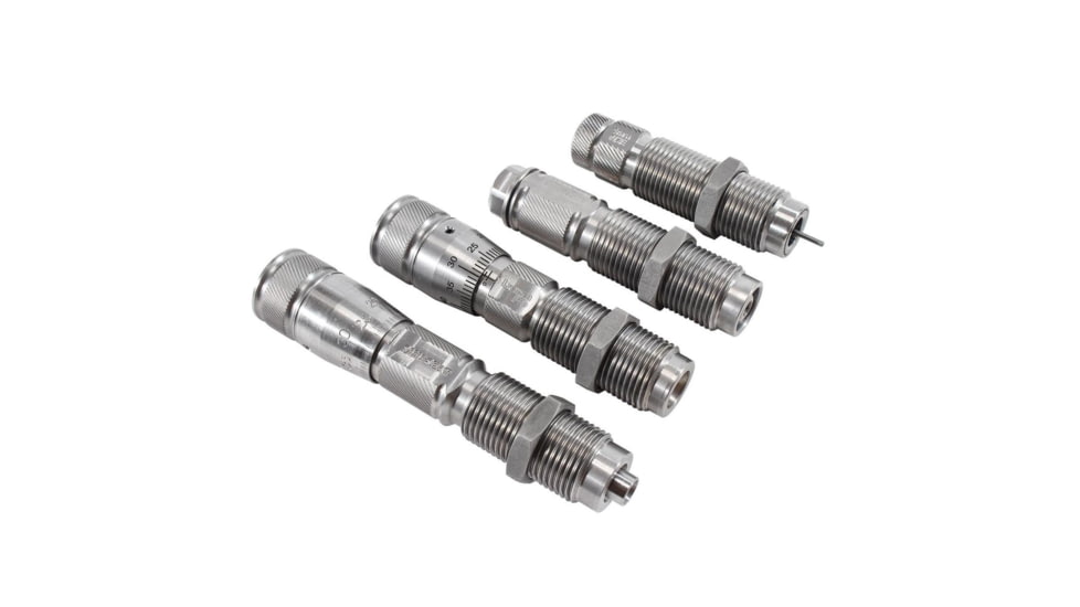 Lyman Pro Die Pack, 8.6 Blackout, Silver, 7701056