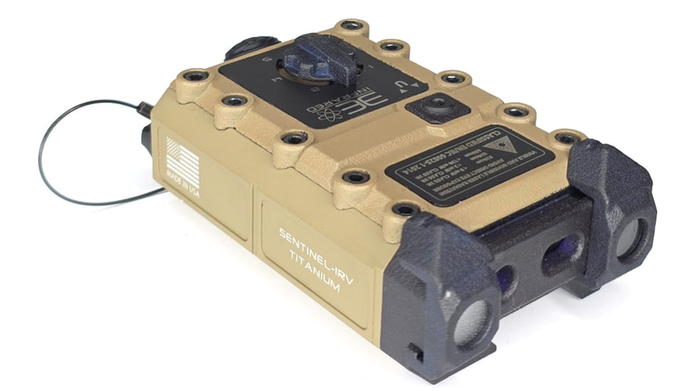 3EIR Sentinel-IRV P Visible Green Laser/ Infrared Laser/ VSCEL Illuminator, Flat Dark Earth, 300525