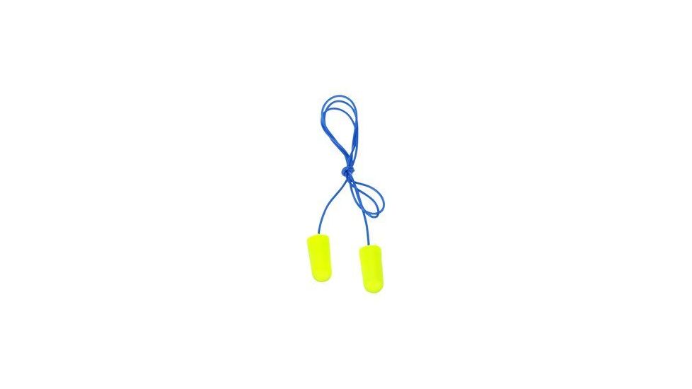 3M Earsoft Yellow Neon Reg Corded 311-1250, Box