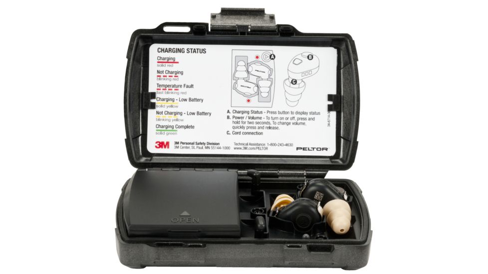 3M PELTOR Tactical Earplug TEP-100, 1 Kit EA/Case