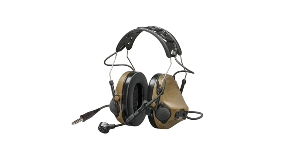 3M VIII Multi Comm Headset, Nexus 5-Con, Coyote Brown, MT14H418A-92 CY