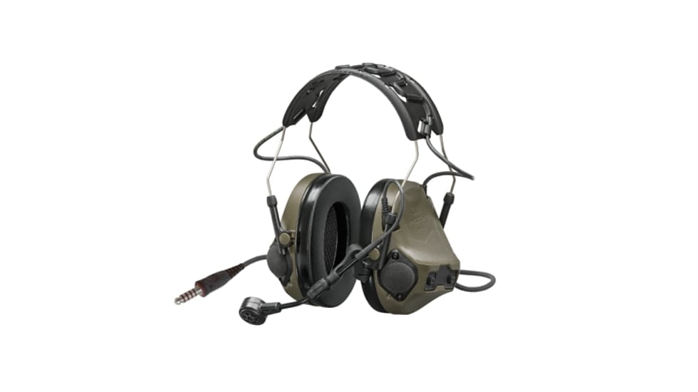 3M VIII Multi Comm Headset, Nexus 5-Con, OD Green, MT14H418A-92 GN