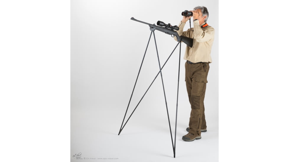 4 Stable Sticks Bush Light Shooting Stick, Black, BUSHLIGHT