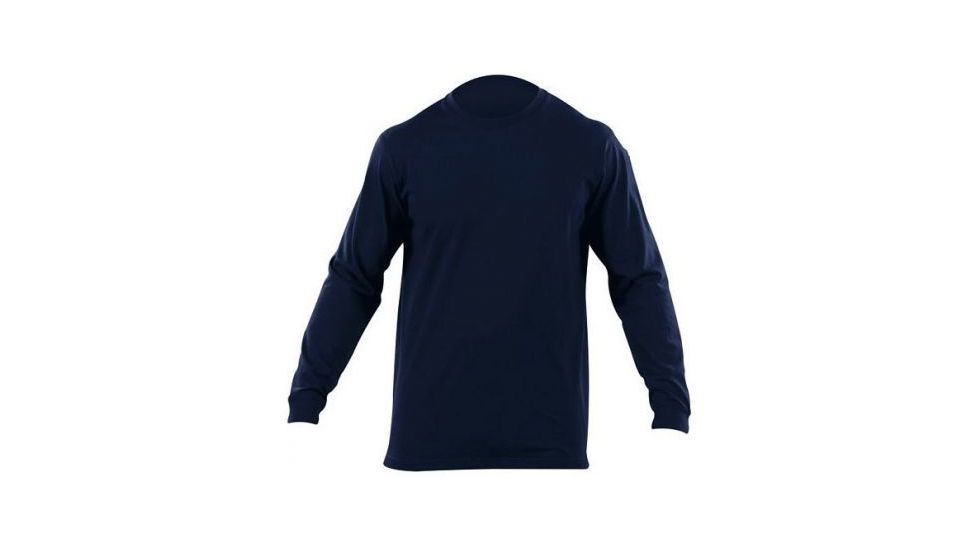 5.11 Tactical Professional Long Sleeve T-Shirt - Men's, Fire Navy, M, 72318-720-M